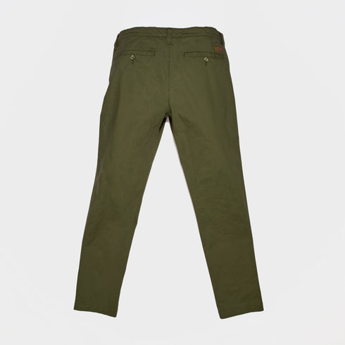 Timberland Mens Claremont Poplin Chino Pant (Slim) in Green