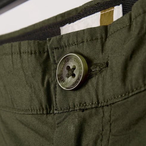 Timberland Mens Claremont Poplin Chino Pant (Slim) in Green