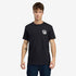 Timberland Mens Small Chest Logo Ss Tee in Black