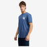 Timberland Mens Small Chest Logo Ss Tee in Blue
