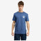 Timberland Mens Small Chest Logo Ss Tee in Blue
