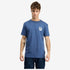 Timberland Mens Small Chest Logo Ss Tee in Blue