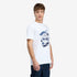 Timberland Mens Rugged Logo Chest Ss Tee in White