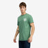 Timberland Mens Rugged Logo Texture Ss Tee in Green