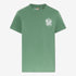 Timberland Mens Rugged Logo Texture Ss Tee in Green