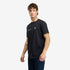 Timberland Mens Ocean Back Graphic Ss Tee in Black