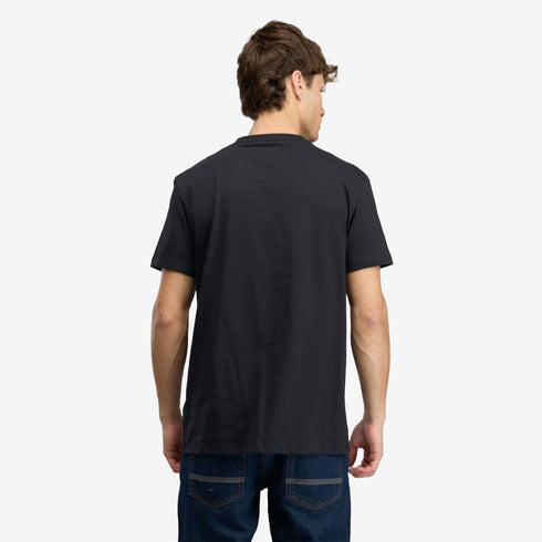 Timberland Mens Ocean Back Graphic Ss Tee in Black