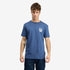 Timberland Mens Ocean Back Graphic Ss Tee in Blue
