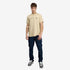 Timberland Mens Ocean Back Graphic Ss Tee in Beige
