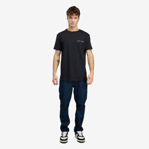 Timberland Mens Y2K Lock Up Back Logo Ss Tee in Black