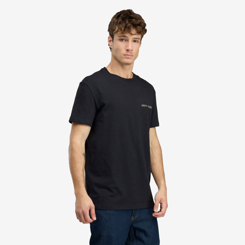 Timberland Mens Y2K Lock Up Back Logo Ss Tee in Black
