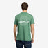 Timberland Mens Y2K Lock Up Back Logo Ss Tee in Green