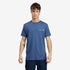 Timberland Mens Y2K Lock Up Back Logo Ss Tee in Blue