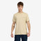 Timberland Mens Y2K Lock Up Back Logo Ss Tee in Beige
