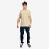 Timberland Mens Y2K Lock Up Back Logo Ss Tee in Beige