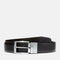 Timberland Mens Bay Ridge Reversible Leather Belt in Dark Brown