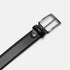 Timberland Mens Birch Point Adjustable Leather Belt in Black