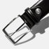 Timberland Mens Birch Point Adjustable Leather Belt in Black