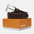 Timberland Mens Birch Point Adjustable Leather Belt in Brown