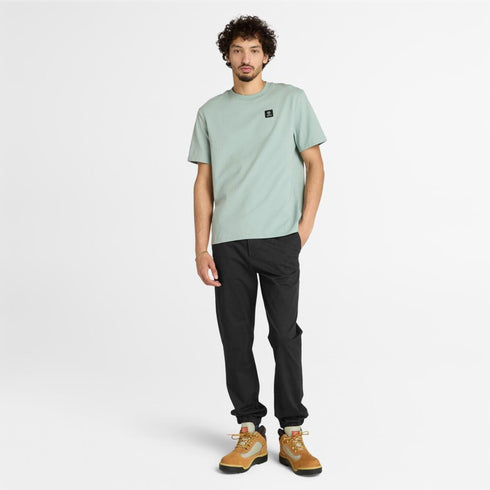 Timberland Mens Cotton Twill Jogger - Joggers in Black
