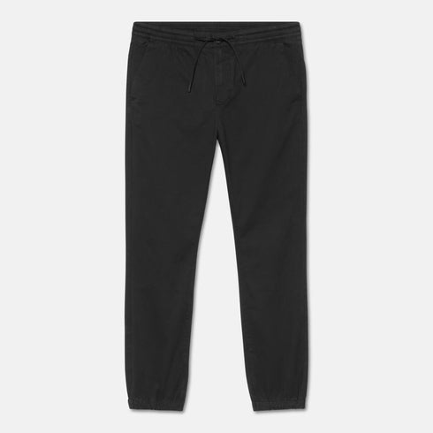 Timberland Mens Cotton Twill Jogger - Joggers in Black
