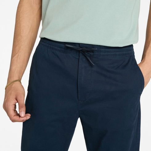 Timberland Mens Cotton Twill Jogger - Joggers in Navy