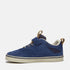 Timberland Junior Low Hook & Loop Sneaker in Dark Blue