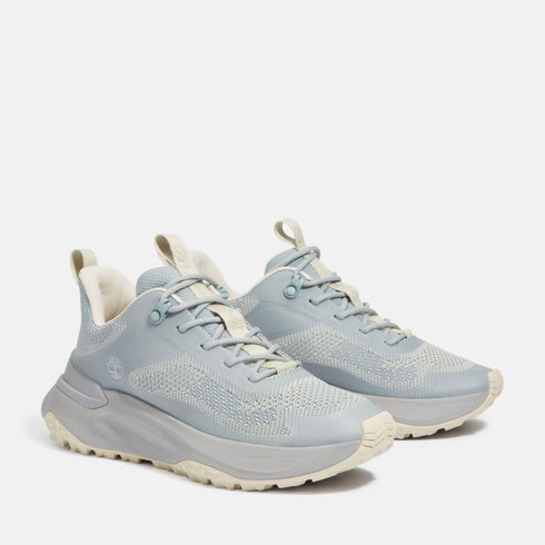 Timberland Womens Low Lace Up Sneaker in Light Blue