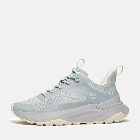 Timberland Womens Low Lace Up Sneaker in Light Blue