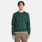 Men's Chest Logo Brushback Crew Neck