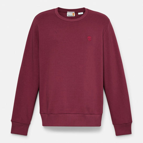Men's Chest Logo Brushback Crew Neck