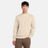 Men's Chest Logo Brushback Crew Neck
