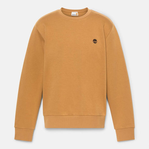 Men's Chest Logo Brushback Crew Neck