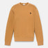 Men's Chest Logo Brushback Crew Neck