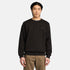 Men's Chest Logo Brushback Crew Neck