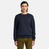 Men's Chest Logo Brushback Crew Neck