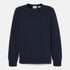 Men's Chest Logo Brushback Crew Neck