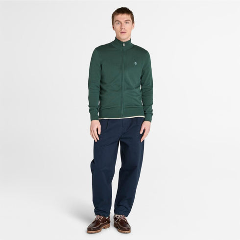 Men's Cotton Yd Full Zip Sweater