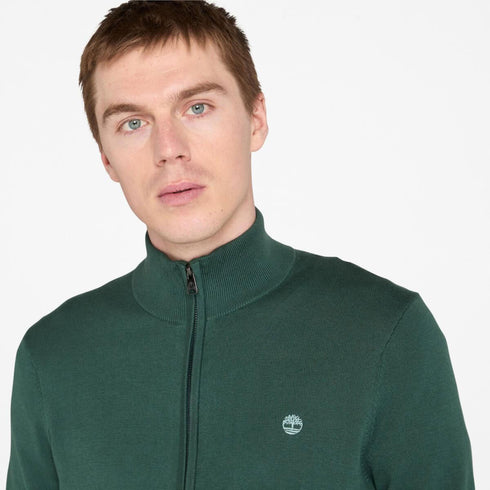 Men's Cotton Yd Full Zip Sweater