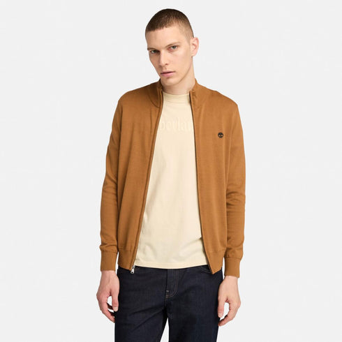 Men's Cotton Yd Full Zip Sweater