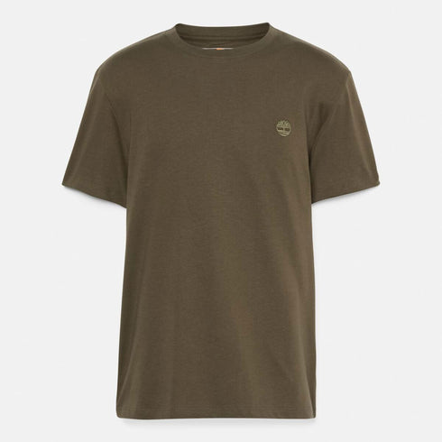 Timberland Mens Dunstan River Short Sleeve Tee in Green