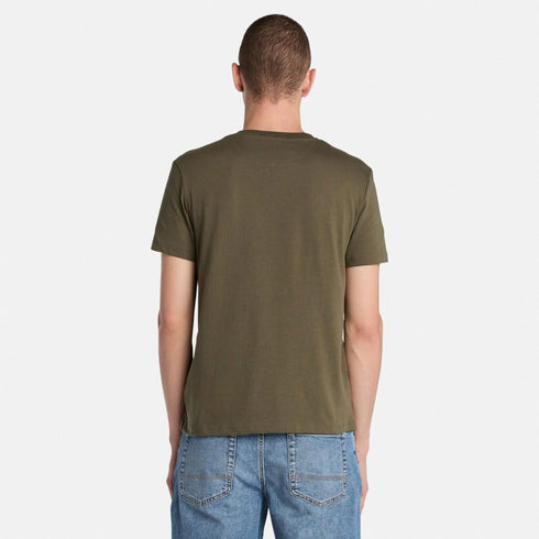 Timberland Mens Dunstan River Short Sleeve Tee in Green