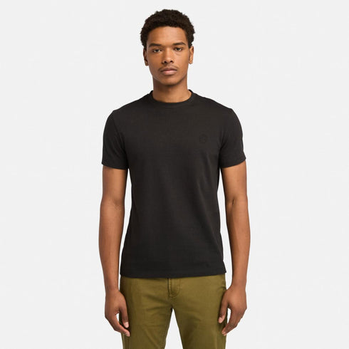 Timberland Mens Dunstan River Short Sleeve Tee in Black