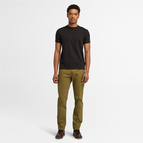 Timberland Mens Dunstan River Short Sleeve Tee in Black