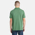 Timberland Mens Oyster River Chest Logo Ss Polo (Reg) in Green
