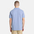 Timberland Mens Oyster River Chest Logo Ss Polo (Reg) in Blue