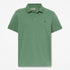 Timberland Mens Oyster River Chest Logo Ss Polo (Slim) in Green
