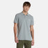 Timberland Mens Oyster River Chest Logo Ss Polo (Slim) in Grey