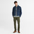 Timberland Mens Oyster River Chest Logo Ss Polo (Slim) in Grey