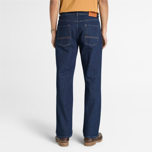 Timberland Mens Stretch Denim Pant (Straight) - Jeans in Dark Blue